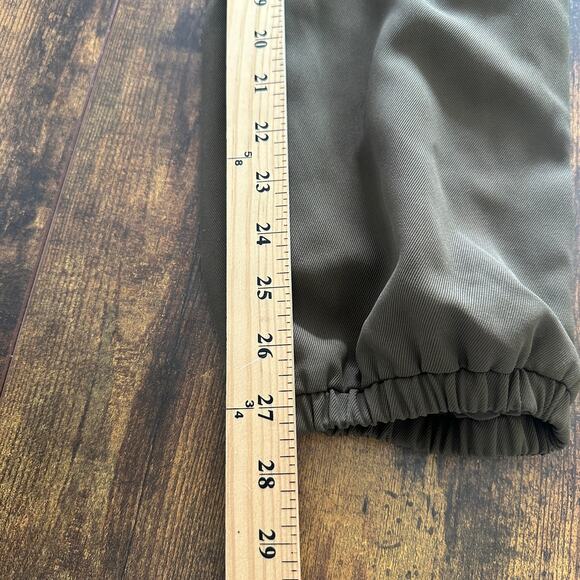 NWT Anthropologie Harlyn jumpsuit size XS army green military flight suit - Picture 12 of 15